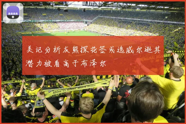 美记分析灰熊探花签或选威尔逊其潜力被看高于布泽尔